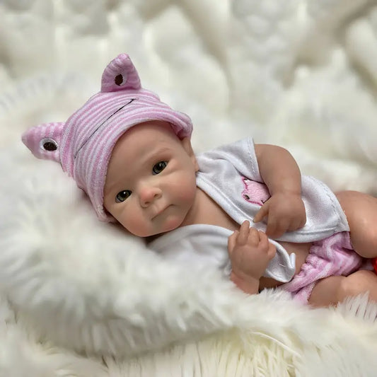 Reborn Doll, Reborn Doll - Silicone, 33cm (13''), 2bujfg-15.myshopify.com
