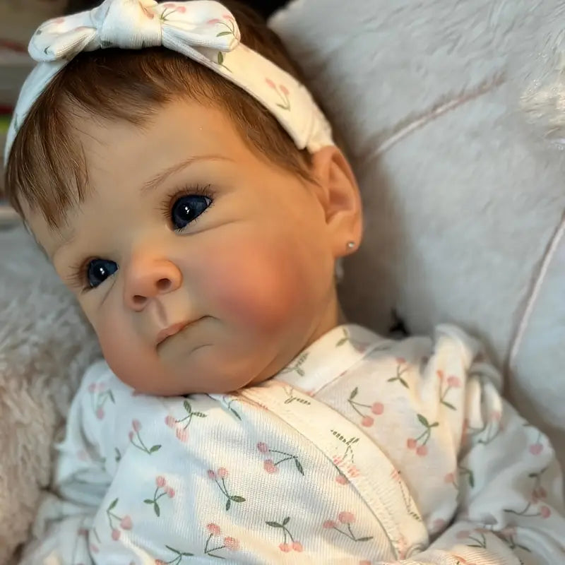 Daisy • 45cm Vinyl • Girl Reborn Baby Doll, Realistic Lifelike Reborn Girl Doll