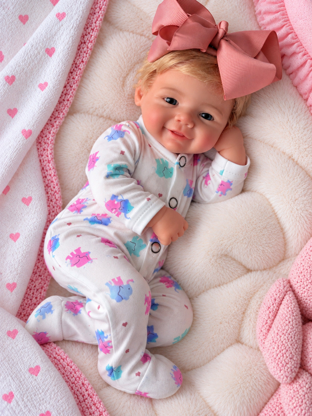 33cm Reborn Doll Outfit – 2-Piece Set
