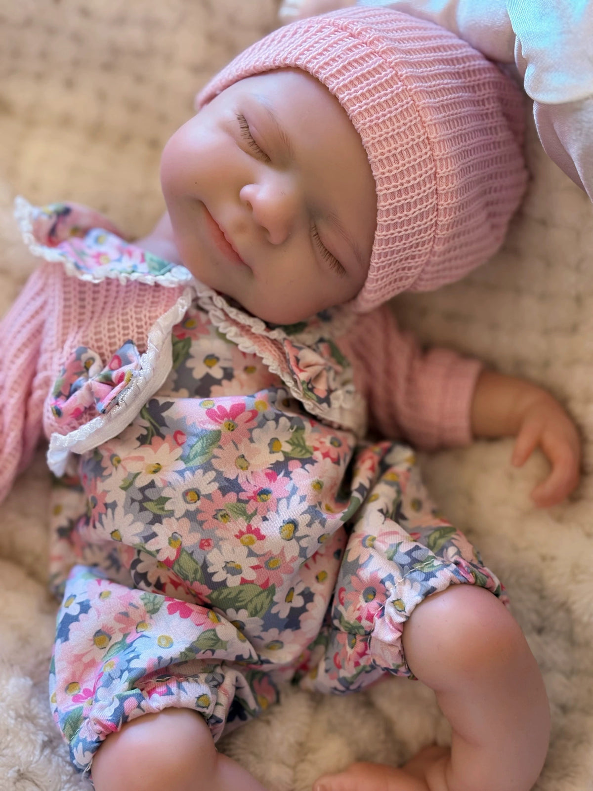 33cm Full Body Silicone Reborn Doll – Realistic Baby Doll – Girl (Evie)