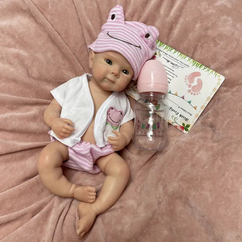 Reborn Doll, Reborn Doll - Silicone, 33cm (13''), 2bujfg-15.myshopify.com