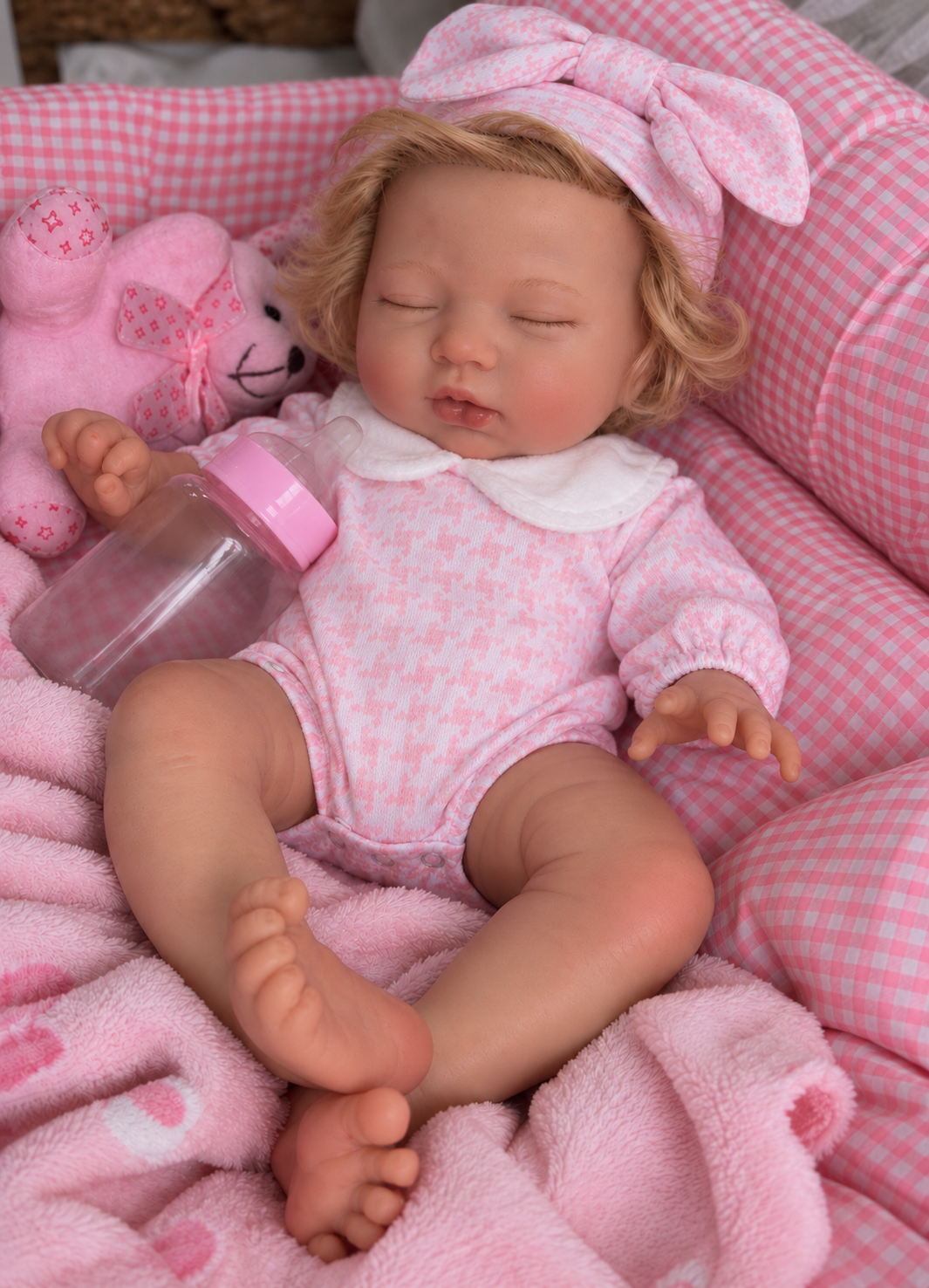 34cm Baby Doll  Full Body Silicone Reborn Doll – Girl