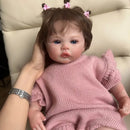 48cm Silicone Reborn Baby Doll – Realistic Lifelike Girl Doll close-up view