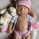 33cm Silicone Reborn Baby Doll – Realistic Lifelike Boy Doll close-up view