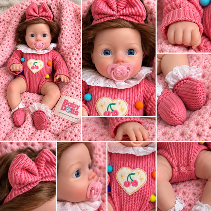 33cm Baby Doll Full Body Silicone Reborn Doll – Drinks & Wets - Girl (Suzi)