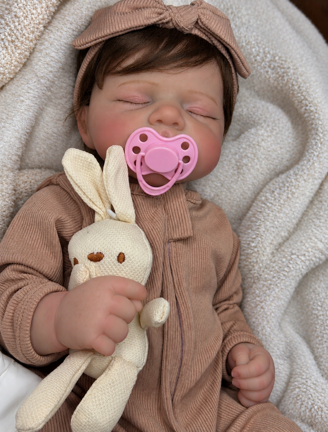50cm Full Body Vinyl Reborn Doll – Realistic Baby Doll – Girl