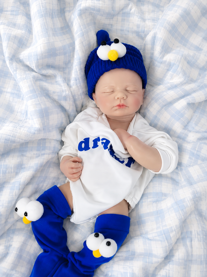 49cm Silicone Reborn Doll – Realistic Baby Doll – Boy (Peter)