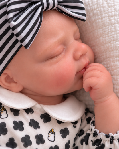 33cm Full Body Silicone Reborn Doll – Realistic Baby Doll – Girl (Evie)
