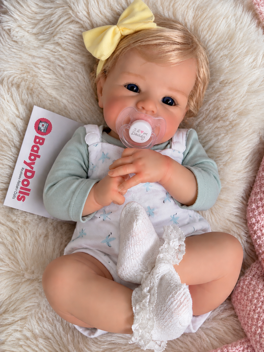 45cm Vinyl Reborn Doll – Realistic Baby Doll – Girl (Tilly)