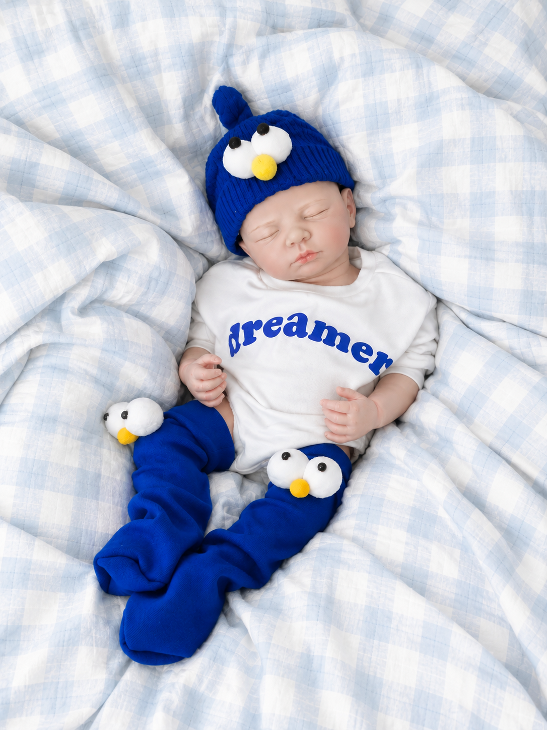 49cm Silicone Reborn Doll – Realistic Baby Doll – Boy (Peter)