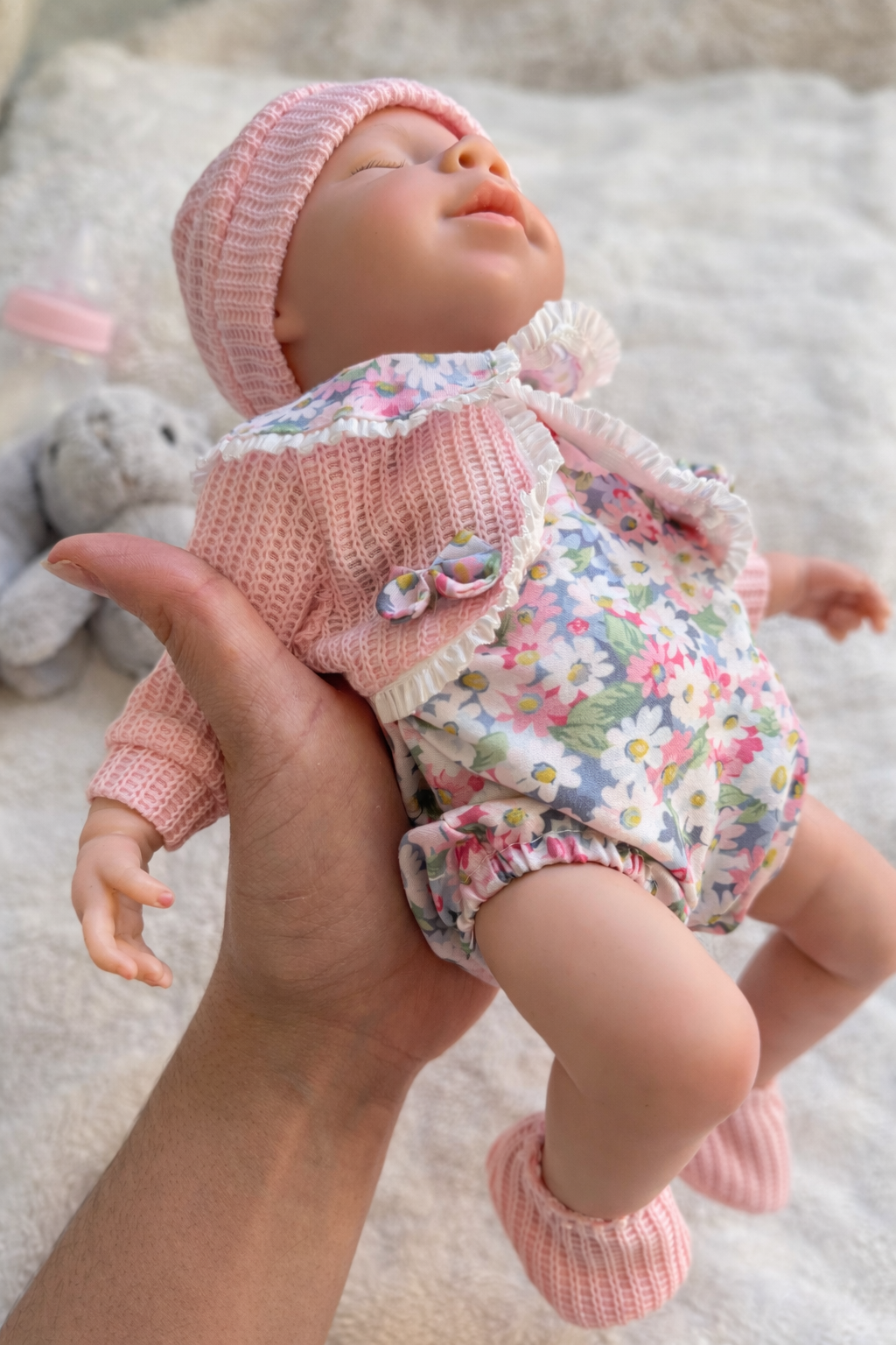 33cm Full Body Silicone Reborn Doll – Realistic Baby Doll Toy – Girl (Orla)