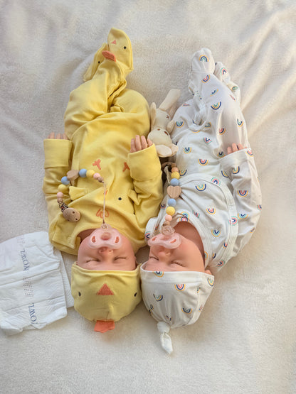 50cm Full Body Silicone Realistic Reborn Baby Doll - Drinks & Wets - Girl (Amelia)
