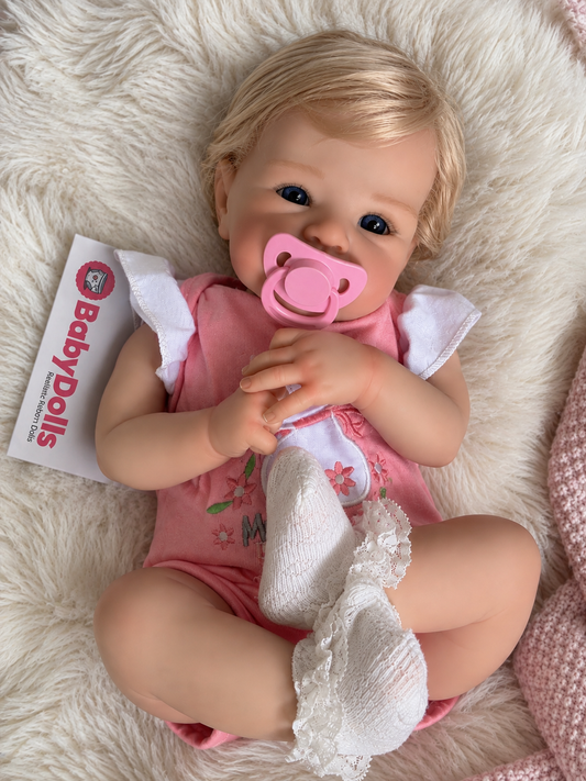 45cm Vinyl Reborn Doll – Realistic Baby Doll – Girl (Tilly)