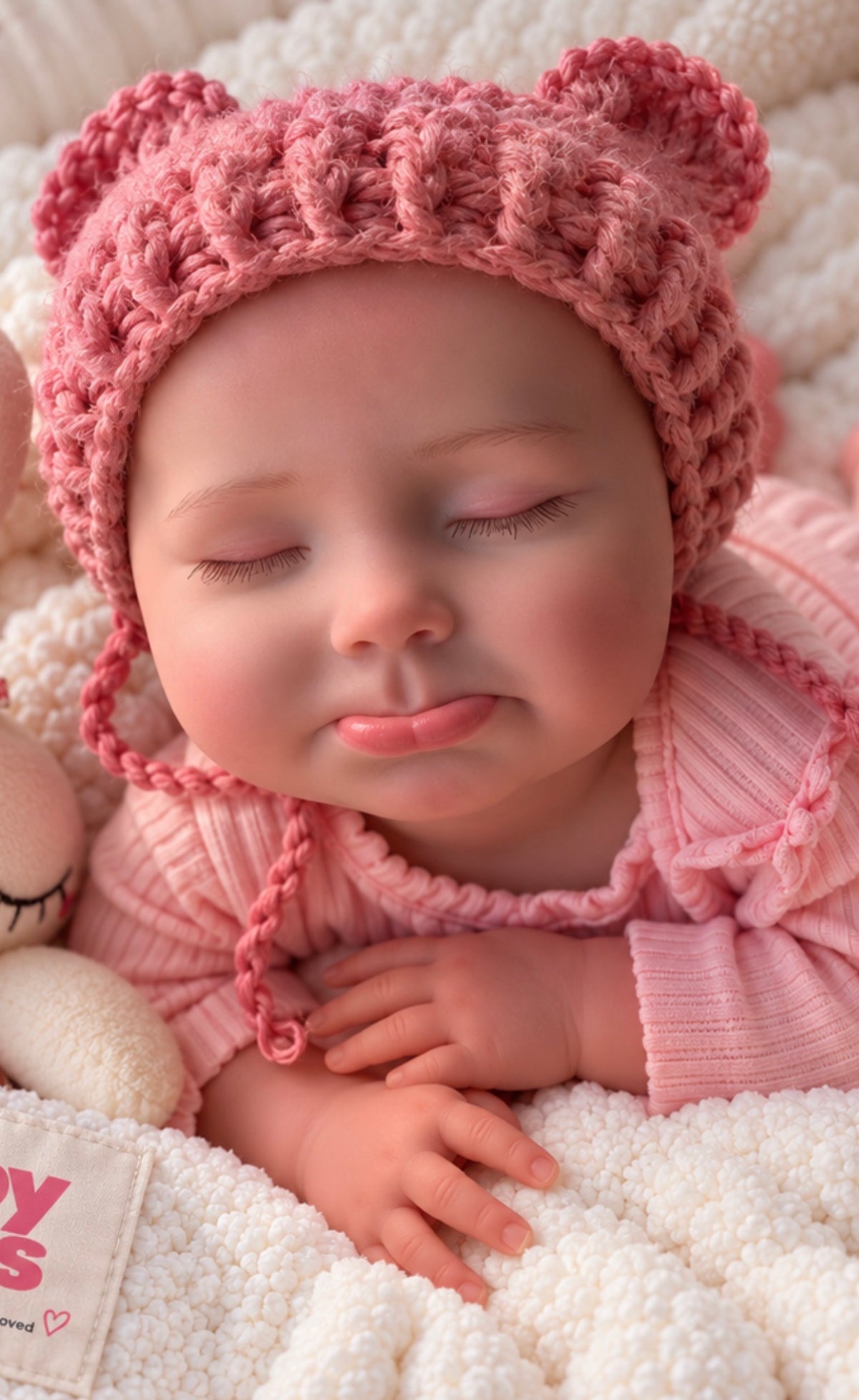 45cm Full Body Silicone Reborn Doll – Realistic Baby Doll – Girl (Holly)