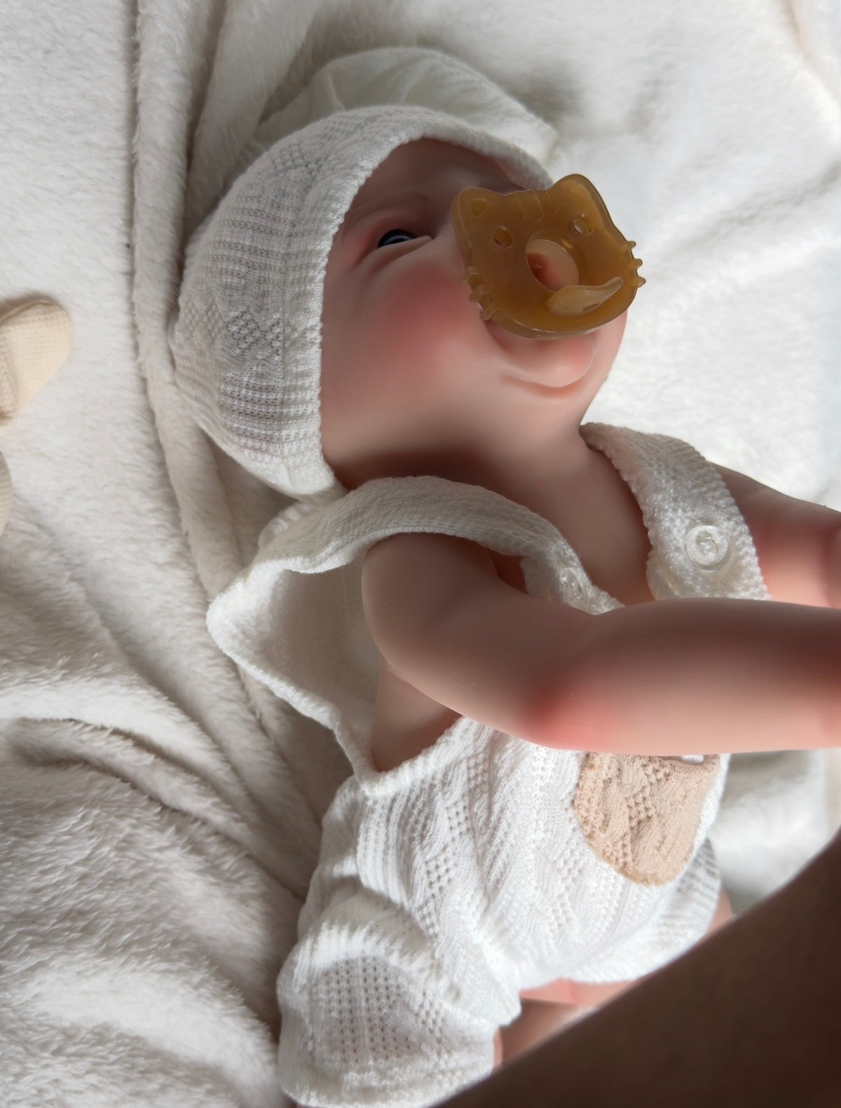 45cm Full Body Silicone Reborn Doll – Realistic Baby Doll – Girl (Lilly)