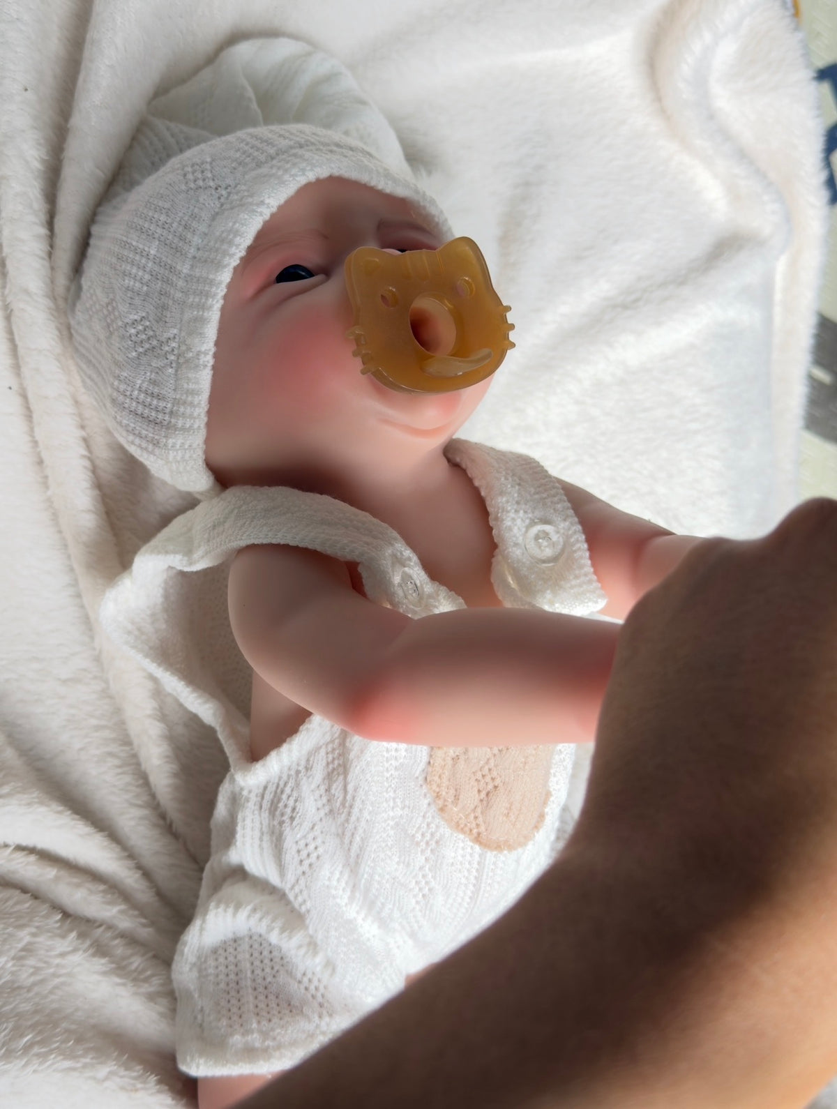 45cm Full Body Silicone Reborn Doll – Realistic Baby Doll – Girl (Lilly)