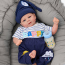 43cm Silicone Reborn Baby Doll – Realistic Lifelike Doll close-up view