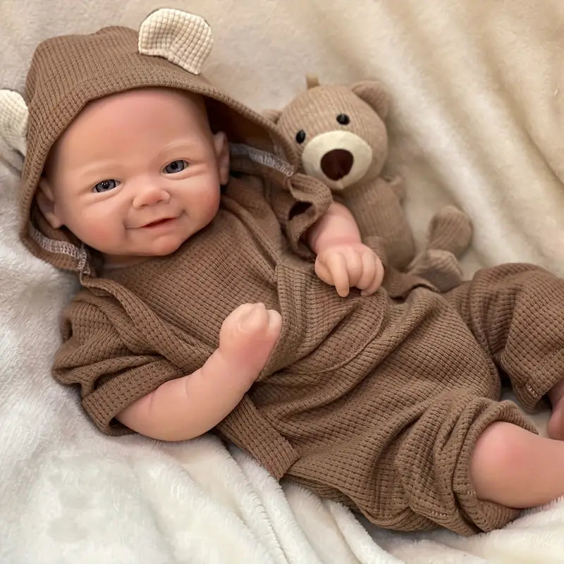 Reborn Doll,  Reborn Doll - Silicone, 43cm (17''),  2bujfg-15.myshopify.com