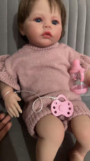48cm Vinyl Reborn Baby Doll – Realistic Lifelike Girl Doll